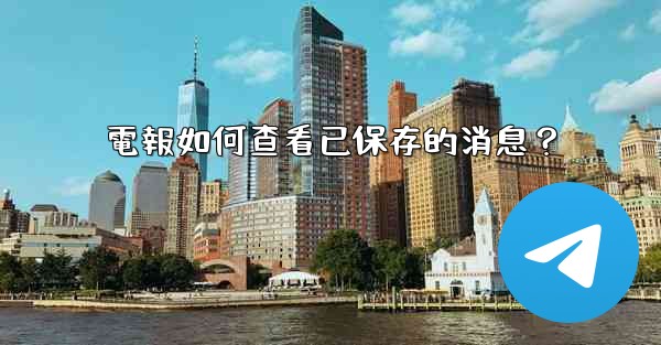 電報如何查看已保存的消息？